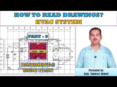 How to read HVAC drawings Part 1 Standard Details Legend in Urdu Hindi