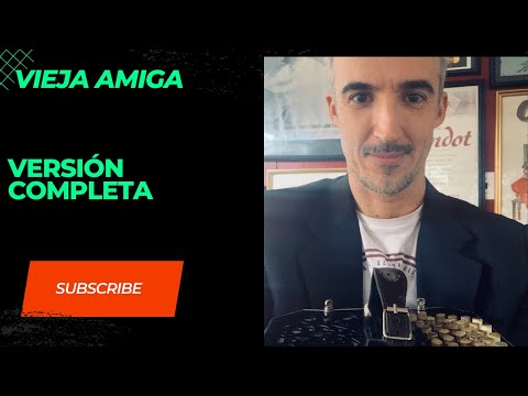 Vieja Amiga (tango). Versión completa. Full version for Bandoneón