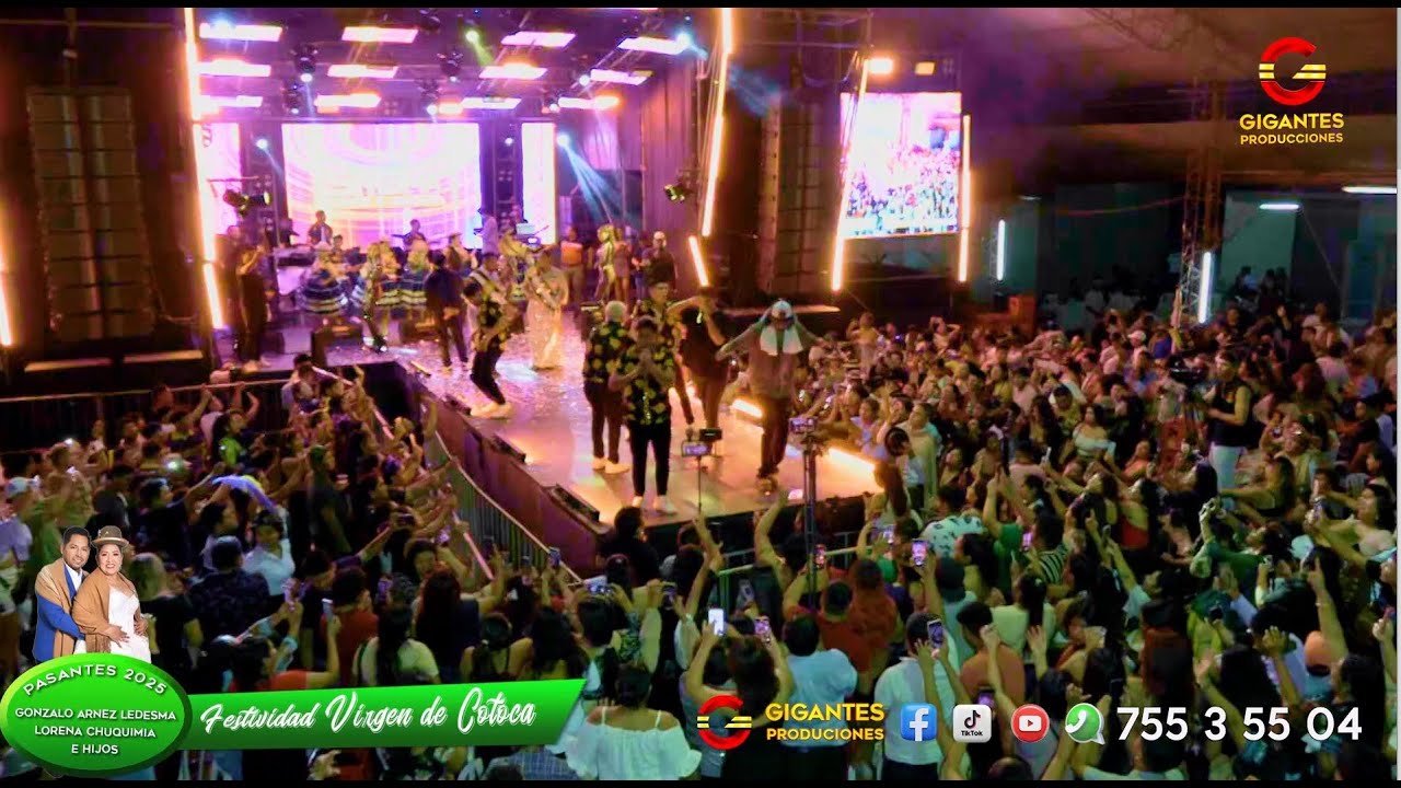 05 GRUPO LA PANTERA EN VIVO - FESTIVIDAD VIRGEN DE COTOCA 2025