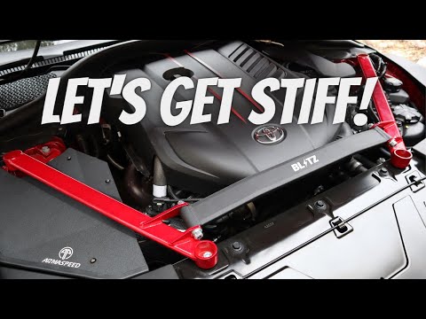 Blitz Strut Tower Brace Install 2020+ Toyota Supra