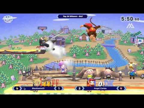 Blacktwins vs Angel Cortes - GOML 2017 - Wii U Winners Top 24