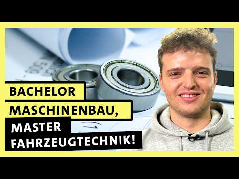 Bachelor Maschinenbau, Master Fahrzeugtechnik: So läuft Antons Studium! | alpha Uni