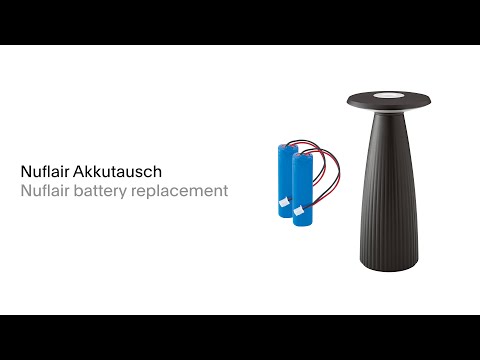 Nuflair Akkutausch –  Videoanleitung