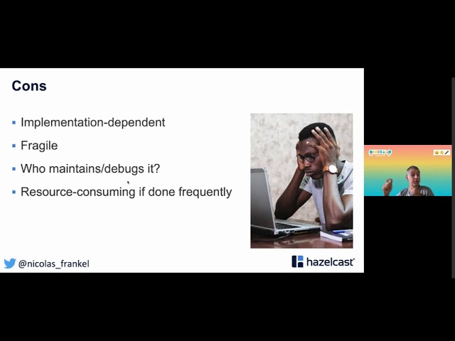 A Change-Data-Capture use-case: designing an evergreen cache