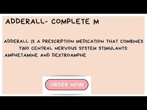 Buy Adderall Online - Complete Medication Guide