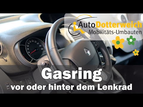 Gasring und Bremshebel