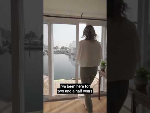 Charming tiny houseboat a unique waterfront living experience