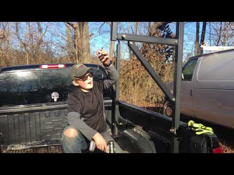 Ladder Rack install