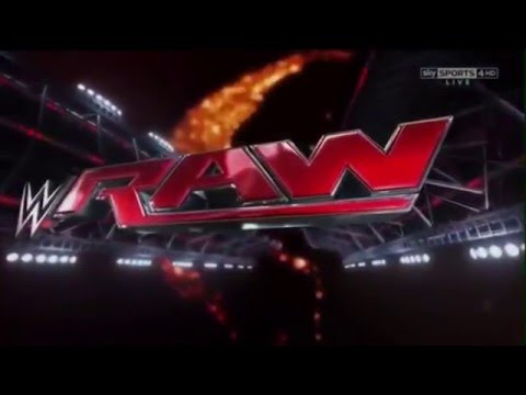 WWE Raw new opening intro 2015 [open.pyro]
