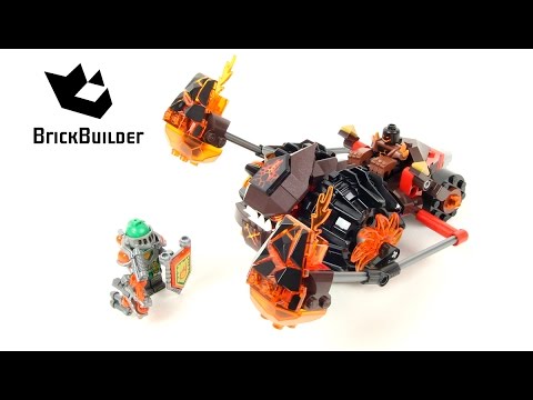 Vidéo LEGO Nexo Knights 70313 : L'écrase-lave de Moltor