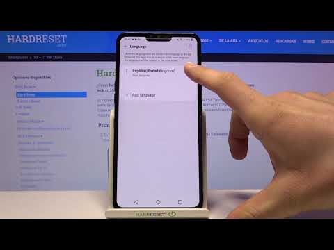 Cómo cambiar el idioma a español en LG V50 ThinQ - cambiar idioma del celular, cambiar teclado