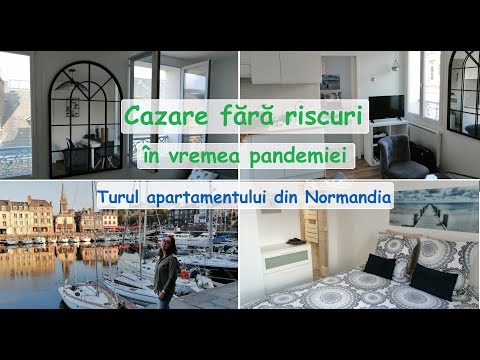 Cazare in Honfleur  Normandia/ Turul apartamentului airbnb