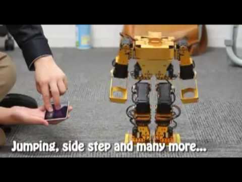 Robot Walky controlado a través del iPhone