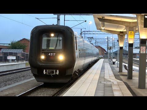 Tåg i Karlskrona - sommarkväll 2023