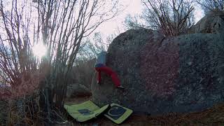 Video thumbnail de Problem 15 (Carrière), 5a. Targasonne