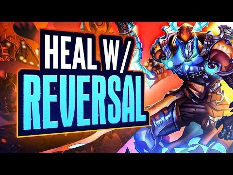 ANDROXUS HEAL W/ REVERSAL? | Paladins Gameplay