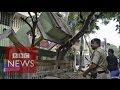 Moment Nepal earthquake hit - BBC News - YouTube