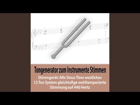 Sinuston Tonhöhe E4 - 329,628 Hz - sechste/obere Gitarrensaite e - eingestrichenes e