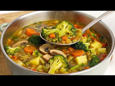 Diese Gemüsesuppe senkt meinen Blutzucker! Jetzt koche ich jeden Tag Suppe!