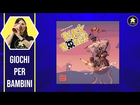 BLACK BONES - Gioco di Pirati per Bambini 8+