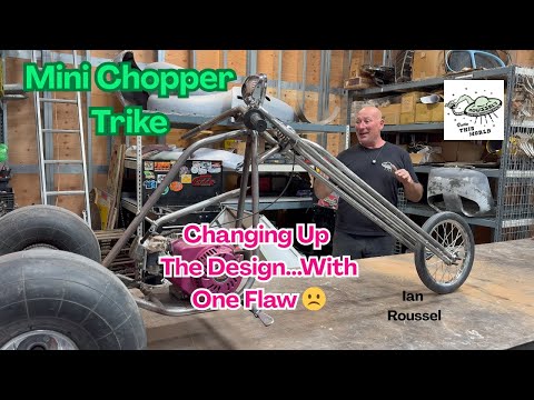 Mini Trike Part 16:Zig Zag Design Flaw. Router Mishap.  ☹️