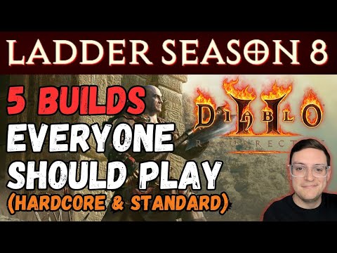 5 Builds To Play In Ladder Season 8 (Explained) | Diablo 2: Resurrected