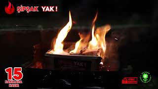 ŞİPŞAK YAK! PRATİK MANGAL KÖMÜRÜ. Elleriniz Hiç KİRLENMESİN. 15Dakika içinde köm