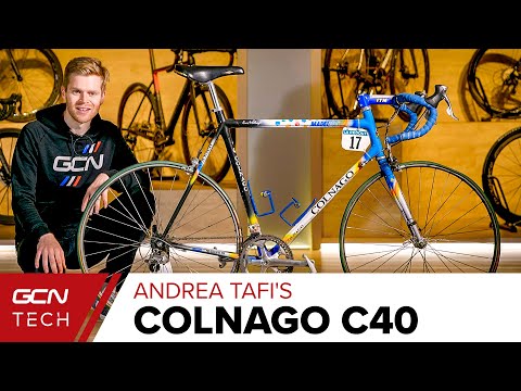 Andrea Tafi's Paris-Roubaix Winning Colnago C40 Race Bike | GCN Tech Retro Pro Bike