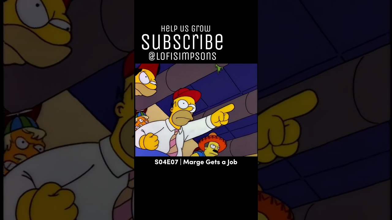 S04E07 Marge Gets a Job i