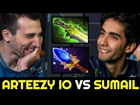ARTEEZY vs SUMAIL again — Ethereal Blade Io vs Scepter Juggernaut 7.28 Dota 2
