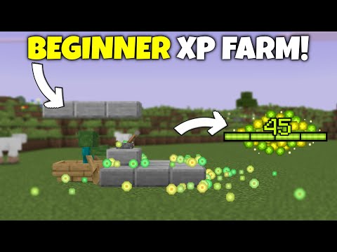 NEW BEST EVER XP FARM in 1.21 Minecraft Bedrock !