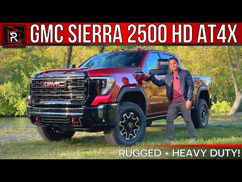 The 2024 GMC Sierra 2500 HD AT4X Is A Really Big Off-Road Luxury Truck