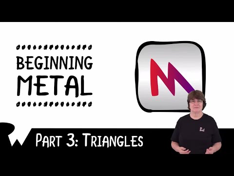 Working with Triangles in Metal Swift Xcode and iOS raywenderlich com