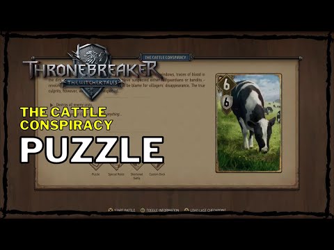 Thronebreaker: The Witcher Tales - The Cattle Conspiracy Puzzle [Destroy all enemy units] (Rivia)