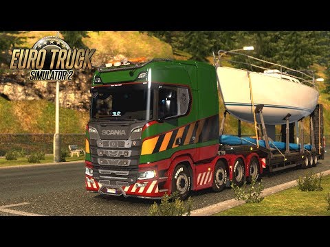 CONTINUA IL VIAGGIO CON LO YACHT! #36 - EURO TRUCK SIMULATOR 2 - GAMEPLAY ITA