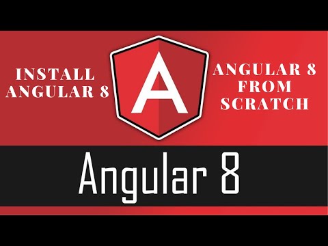 angular 8 tutorial