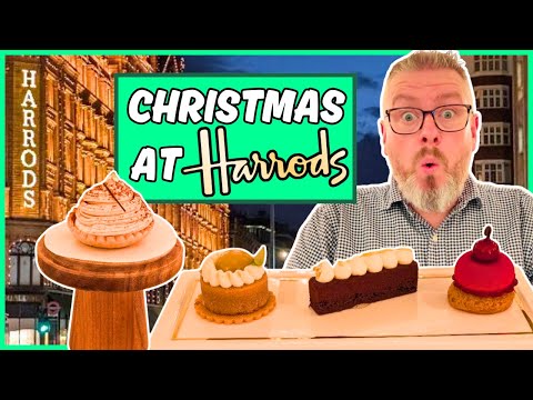 EXPENSIVE - I Review HARRODS CHRISTMAS AFTERNOON TEA!