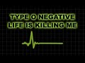 Type O Negative Life Is Killing Me Full Album Official Video