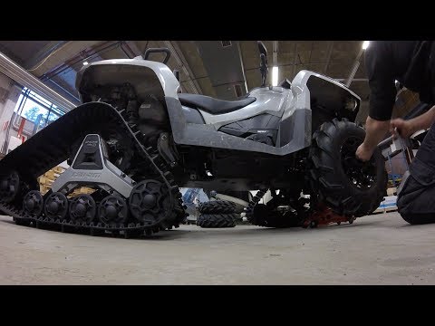 Apache 360 Tracks Installation | Can-am Outlander 570