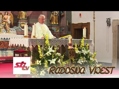 SBTV - RADOSNA VIJEST - ZLATNA MISA p. BOŽIDARA NAGYJA - 05.09.2021.