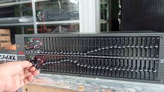 Video thumbnail for Tes equalizer dbx 2231 tipe NR ( noise reduction) suaranya mantap luur by RD audio electronik malang