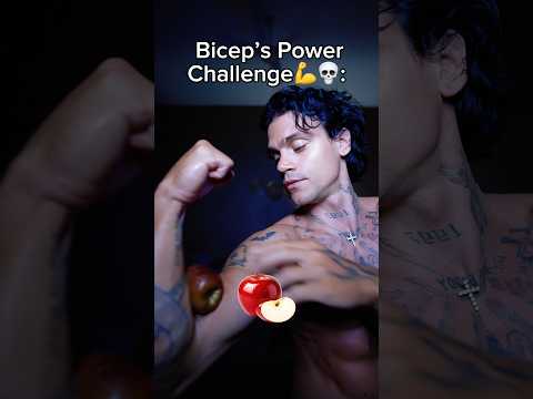 Bicep’s Power Challenge💪💀#challenge #biceps #power #workout #shelove