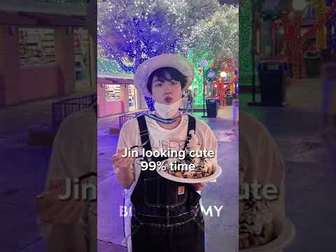 Jin looking cute 99% time|5/7|BTS|ʙʟɪɴᴋ x ᴀʀᴍy 영원히♡ #bts #shorts