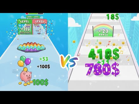 fragile roll 3D VS Digit Shooter - All Levels Speed Run Gameplay iOS 