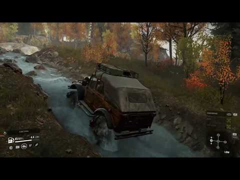 Snowrunner - Tuz 166 Stream Climbing