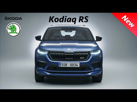 Škoda Kodiaq RS 2022 - FIRST Look | Exterior - Interior (Facelift) CRAZY Matrix LED Headlights