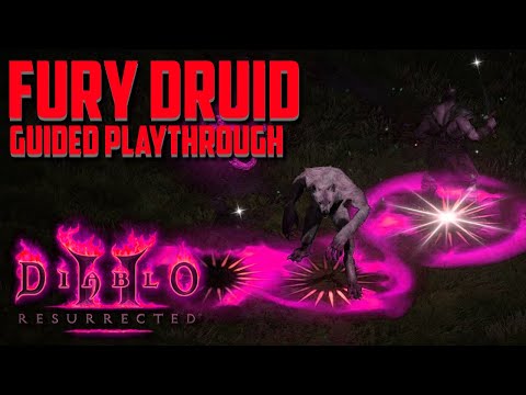 [Part 2] FURY DRUID Guided Playthrough | Diablo 2 Resurrected