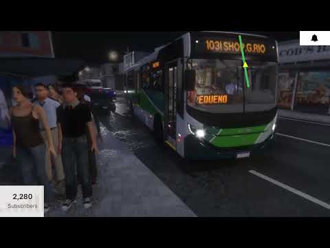 PROTON BUS SIMULATOR Proton bus simulator - Mapa Sao Joao de Meriti/RJ V2 1031 volta
