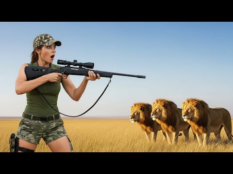 Sniper Hunting Giant Lion Takedown – Extreme Savannah Ambush