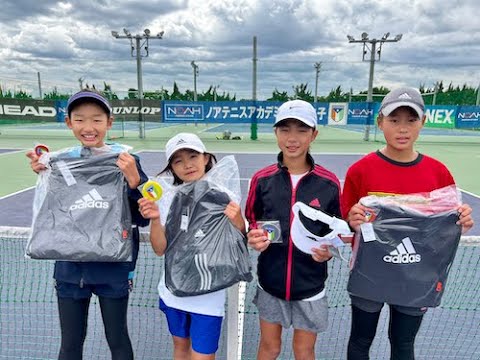 KIDS TENNIS CUP 59 CHIBASHIRAKO   U12 Girls Final   SAKINO MIYAZAWA vs MIYU IWASA